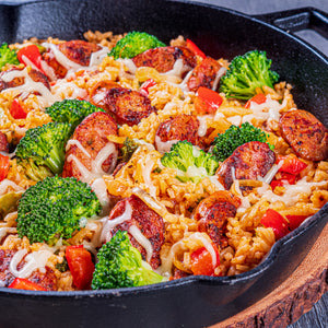 Street Taco Sausage Easy Skillet