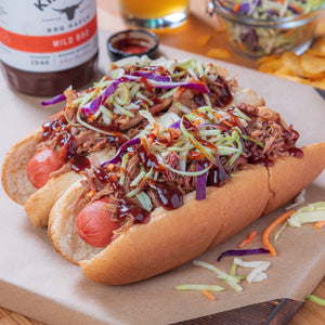 The Pulled Pork 'N Slaw Dog