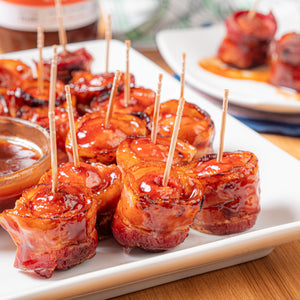 Bacon Wrapped Dog Bites