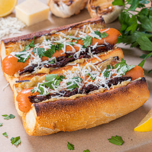 The Roasted Garlic & Sun-dried Tomato Polish Sausage Dog